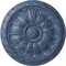 Ekena Millwork Kirke Ceiling Medallion (Fits Canopies up to 3 3/4"), 15 3/4"OD x 5/8"P, Americana Crackle CM16KIAMC - alternate 1